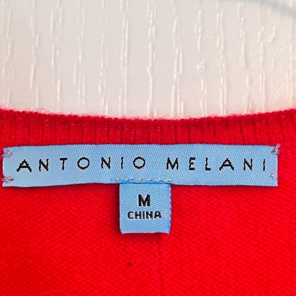 Antonio Melani 100% Cashmere Long Sleeve Sweater Size M - Picture 3 of 5